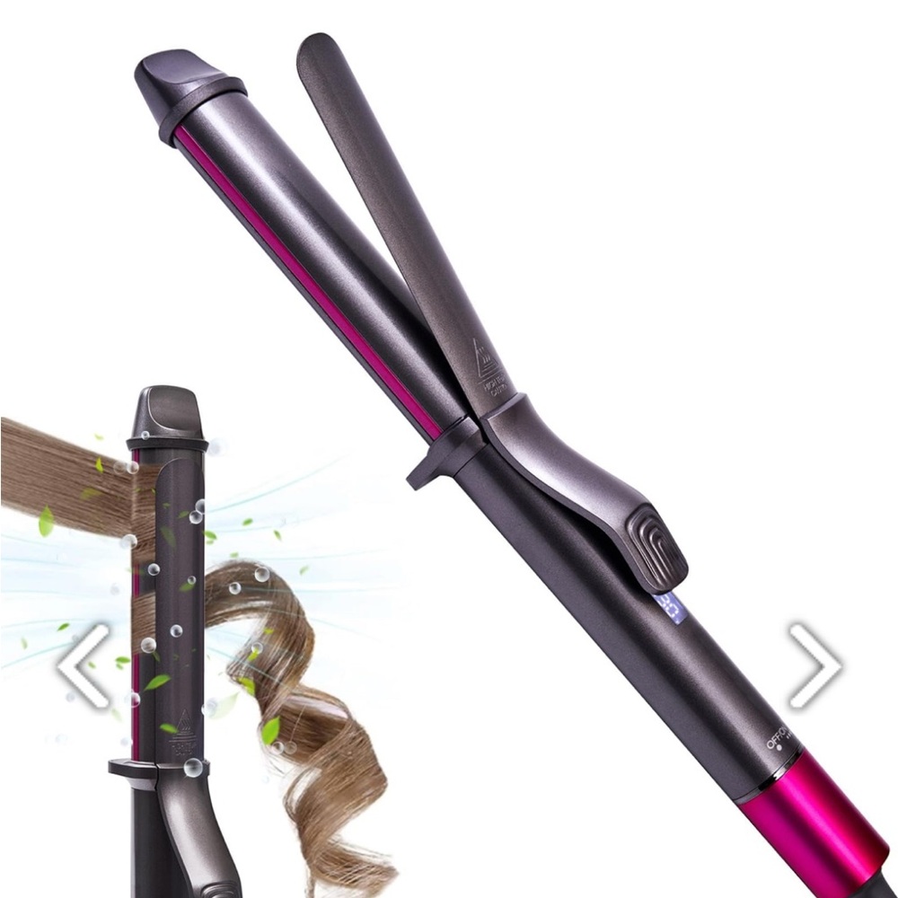 Nicebay Curling Iron 1 .25 Inch Barrel Hair Curler with Ceramic Coating  430°F